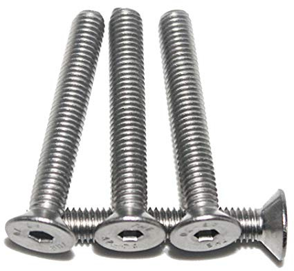 50 Stück M3 x 35 mm Senkkopfschrauben Edelstahl DIN 7991 Senkkopf Innensechskant A2 V2A VA