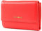Coccinelle Metallic Soft Flap Wallet Polish Red