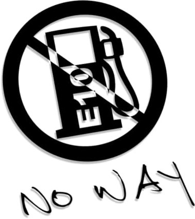 Decus E10 NO Way XXL 1718 (schwarz) // Sticker OEM JDM Style Aufkleber