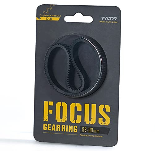 Tilta Seamless Focus Gear Ring für 88-90mm Objektiv 360° Seamless Rotation Silent für Tilta Mini Follow Focus Nucleus Nano DSLR 0.8 Mod Standard Gear Kameraobjektiv-Zubehör TA-FGR-8890