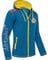 Nebulus Herren Fleecejacke NORSKA, warme Fleece Jacke, mit langem Full-Zip Reißverschluss, Malibu-gelb - L