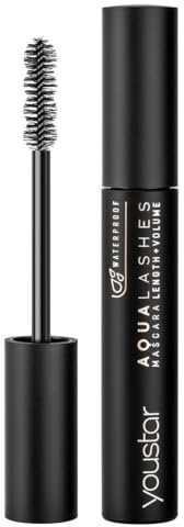 youstar AQUA LASHES Mascara Length + Volume | Für spektakuläre, voluminöse und lange Wimpern