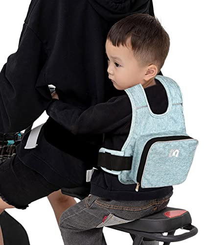 Kinder Motorradgurt Mit Hochfestem - Kinder Motorrad Sicherheitsgurt Einstellbarer Absturzsicherung Motorrad Gurt Kinder Für Roller Kinder Motorrad Gurtzeug, Kinder Fahrrad Hinten Sitz Sicherheitsgurt
