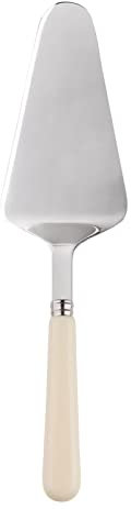 SABRE PARIS - Pie Server 26 cm - Pop Collection - Pies & Quiches - Stainless Steel & Acrylic - Dishwasher Safe - Ivory
