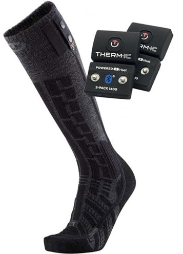 Therm-ic Ultra Warm Comfort + S-Pack 1400B Socken Set, schwarz-grau, EU 42-44