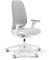Sedus se:air Ergonomischer Drehstuhl, Bürostuhl, Kunststoff mit Rezyklat-Anteil, 100% Recyclingfähig, Grau, 42-55cm, bis 130kg Belastbar