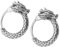 PACKOVE 1 Paire Dragon Motif Boucles D'Oreilles Hommes Boucles D'Oreilles Hommes Boucles D'Oreilles Dragon Boucles D'Oreilles Cool Boucles D'Oreilles Pour Hommes Boucles D'Oreilles Pour