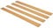 EVERGREENWEB - Kit 4 Doghe Letto in Legno RINFORZATE, lunghezza 159cm larghezza 6,4cm spessore 0,8cm misura STANDARD Listelli di ricambio in Faggio Multistrato ECOLOGICO per tutte le Reti Matrimoniali