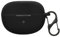 kwmobile Silicone Cover Compatible with Bose Ultra Open Earbuds - Case Cover Stick-On Skin with Clip - Black