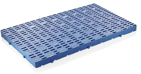4x Bodenrost System blau HDPE Kunststoff 98,5 x 59 x 5 cm