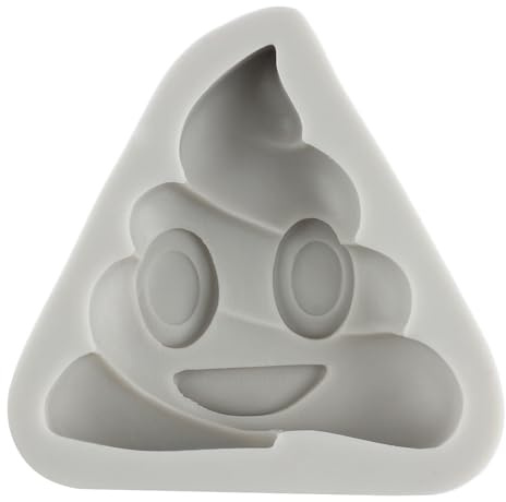 MINFEIDMS Poop Moulds Poop Silicone Moulds Poop Fondant Mould | Poop Shit Süßigkeitenformen Zuckerkuchendekoration Cupcake Topper Schokolade Gummipaste Polymer Clay