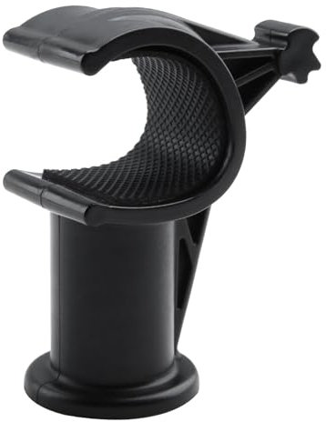 Roof Window Hook Replacement Part with Acme Thread Nylon Window Opener Spiral Head Hook Attachment Compatible with Velux Skylight Telescopic Rod Roof Windows Blinds Black