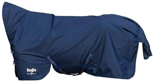 Kerbl Covalliero Outdoor Pferdedecke RugBe Highneck Dark Navy, Größe:125 cm