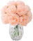 JOYHAZE 8 peonie artificiali (senza vaso), peonie in seta a stelo singolo, fiori finti per matrimoni, casa, ufficio, feste, decorazione per finestre, centrotavola, composizioni floreali fai da te