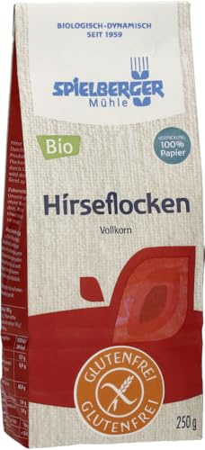 Hirseflocken, glutenfrei, kbA 18 x 250 g