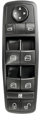 NITOYO A1698206610 Fensterheber Schalter Vorne Links Schaltelement Kompatibel mit BENZ Klasse A B W169 W245 X164 W164 W251 1698206610