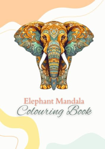 Elephant Mandala Colouring Book