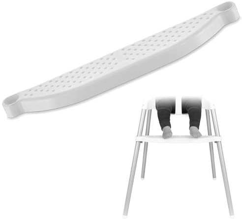 Repose-Pieds pour Chaise Haute,Repose-Pieds Réglable Antidérapant Plastique Léger Chaise Haute pour Bébés,Avec Anneaux En Caoutchouc,Compatible Avec La Antilop