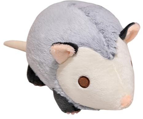 LICHENGTAI Souris en peluche, douce et douce, peluche moelleuse, poupée en peluche, mignon, coussin décoratif, cadeau de Noël, d'anniversaire, pour enfants et adultes