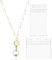 PATIKIL Collier Porte-Badge avec Porte-Identifiant, Chaîne de Reel de Badge Rond Rétractable en Acier Inoxydable 304 avec 1 Ensemble de Porte-Identifiant pour Femme de Bureau Clé, Ton Or