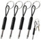 4 Prises Porte Clé Musique, Porte clé Mural pour Marshall JCM800, Alliage de Zinc Guitare Porte-clés Plug Accessoire,Guitare Porte-clés,Porte-clés pour les Amateurs de Musique(Noir)