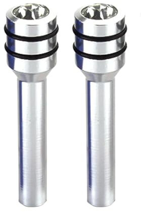 TATARENGS Car Door Lock Pin Compatible With BMW 2Pcs Car Door Lock Pins Door Lock Picking Latch Pins Door Lock Picking Latch Pins(Silver)