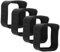 DIYEAH 4Pcs Silicone Camera Cover Weatherproof Protector for Cameras Compatible with Outdoor and Indoor Use Durable Skin with Sun Shade and Rain Case