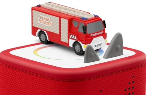 tonies Hörfigur für Toniebox, KLE!NE Experten – ...löschen mit der Feuerwehr, Sachhörspiel mit Wissen & Mitmachspaß für Kinder ab 3 Jahren, Spielzeit ca. 60 Minuten