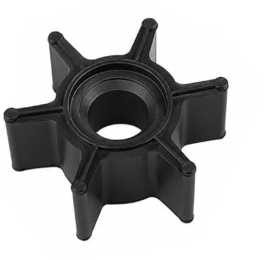 Impeller Wasserpumpe für Tohatsu & Mercury 2,5-5 PS, Ersatz für 369-65021-1 47-161543, Außenborder Kühlwasserpumpe Flügelrad für 2/4-Takt Bootsmotor