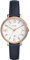 FOSSIL Damen Quarz Uhr mit Leder Armband ES4291