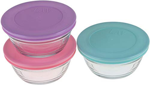 LAV Aufbewahrungs-Schüssel-Set 3tlg. 250ml