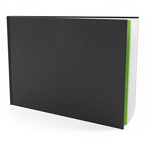 Artgecko A6 Casebound Sketchbook 150gsm 92 Pages | Thick Paper Hardcover Artists Drawing Pad for Pencil Sketching, Pen & Ink, Oil Pastels and Crayons
