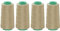 dalipo - Polyester Overlockgarn 4 x 2500m, beige
