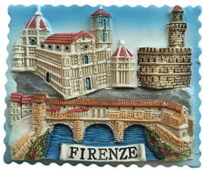 Florence Italy 3D Firenze Refrigerator Magnet Tourist Souvenirs Resin Magnetic Stickers Fridge Magnet Home & Kitchen Decoration from China