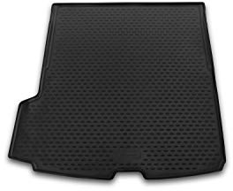 Element Tronco bagagliaio Vasca Baule antiscivolo premium su misura VOLVO XC90 2015-> 5 Sedili-7 Sedili (sedile posteriore ripiegato), Nera