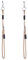 NOSTIFY 2PC Heavy Duty Length Adjustable Nylon Rope Express Setup Hanging Tree Straps (250 Lbs Limited/Each) for Outdoor Swings Hammock Playground Set Accessories - 53 inch