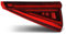 C041 Rückleuchten Folie Set Aufkleber Tönungsfolie Heckleuchten passgenau zugeschnitten (Red)