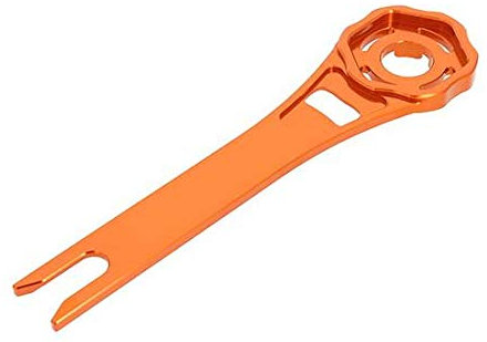 Riolo chiave per forcella Wp a cartuccia chiusa arancio per moto da cross ed enduro KTM Husqvarna Husaberg