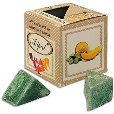 Wohnkult Duftwachs 8 Stück je Packung 30 Düfte Aroma Schmelzwachs Wax Aromatic Duftkerze (Gurke & Melone)