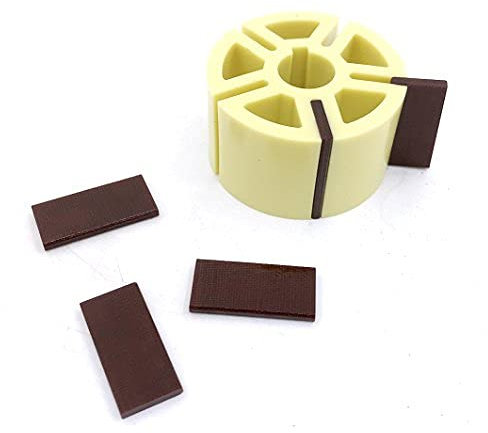 Outils pneumatiques Air Palm Ponceuse orbitale aléatoire 12,7 cm Pièces de rechange Accessoires Rotor en plastique 352010 mm Clé à palette 209 mm