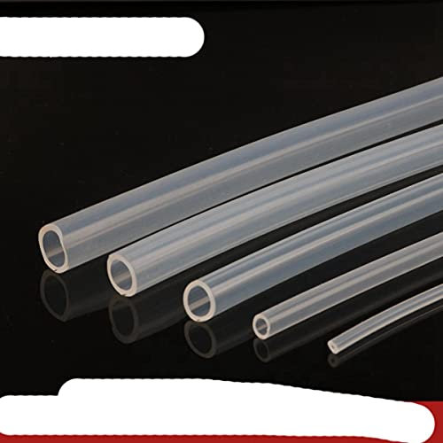 4 Meter Lebensmittelqualität Transparenter Silikonschlauch 10 12 16 18 20 25 31 mm Flexibler Gummischlauch Bierrohr Milchschlauch-3 Meter, 25 x 31 mm