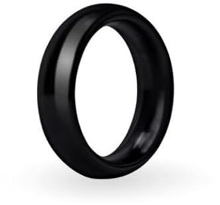 Prowler RED Black Aluminium Cock Ring 40mm – Premium Metal Penis Ring | Durable, Smooth & Body-Safe | Firm Fit, Stylish Design, Easy to Clean