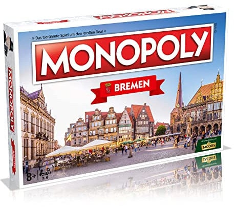 Winning Moves - Monopoly - Bremen - Gesellschaftsspiele - Alter 8+ - Deutsch