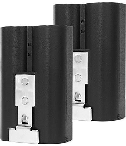 YUWING 2 Battery Pack 6040 mAh Replacement Battery Compatible with Ring Video Doorbell 2/3/4, Video Doorbell 3 Plus, Stick Up Cam Battery and Spotlight Cam Battery, for Outdoor Camera Battery