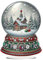 Starnearby DIY Diamond Painting Weihnachten Tisch Deko, 5D Diamant Painting Weihnachten Neu, Diamond Painting Winter Stehend Kunst Set für Anfänger Hausgeschenk Deko (Kristallkugel)