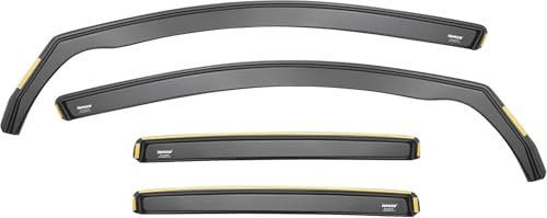 LiLiQi Windabweiser für Nissan Micra K14 MK5 2017-2023, Ästhetisches Design Verringerung Von Lärm Und Luftturbulenzen Leichte Installation