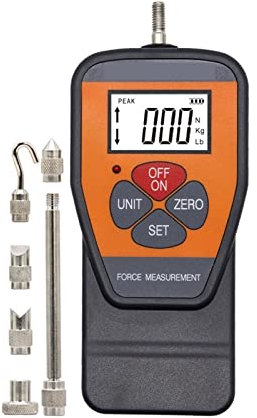 Dinamometro digitale con misuratore di forza Damometro portatile portatile con push di forza di forza digitale con precisione pressione 10 0N/200n/300N/500N LCD Schermo