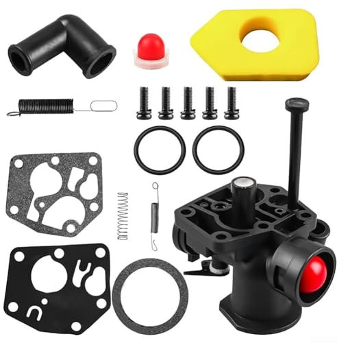 JGmotorfi Set carburatore per motori decespugliatori modello 93902, 499809 498809A 494406, 795477, 698369 tosaerba piccolo motore