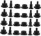 Tofficu 30pcs Hard Disk Drive Mounting Screws Anti-vibration SSD Screws for 2.5 Inch Computer Fasteners for Data Centers Laptops PC