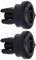 WOLWES Kompatibel Mit Nissan Für Note E11 2004 2005 2006 2007 2008 2009 2010 2011 2 Clips Hinterer Kofferraum-Kofferraum Hutablage Schnuraufhänger 79916JD00A Halteband Hutablage